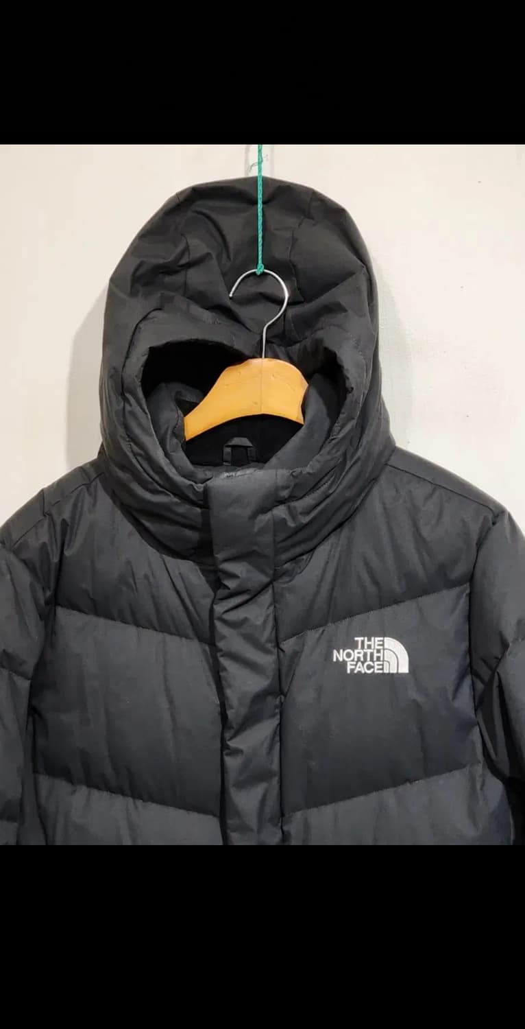 (L) 노스페이스 거위털 롱패딩 점퍼 진회색 구스다운 패딩코트  상품이미지2