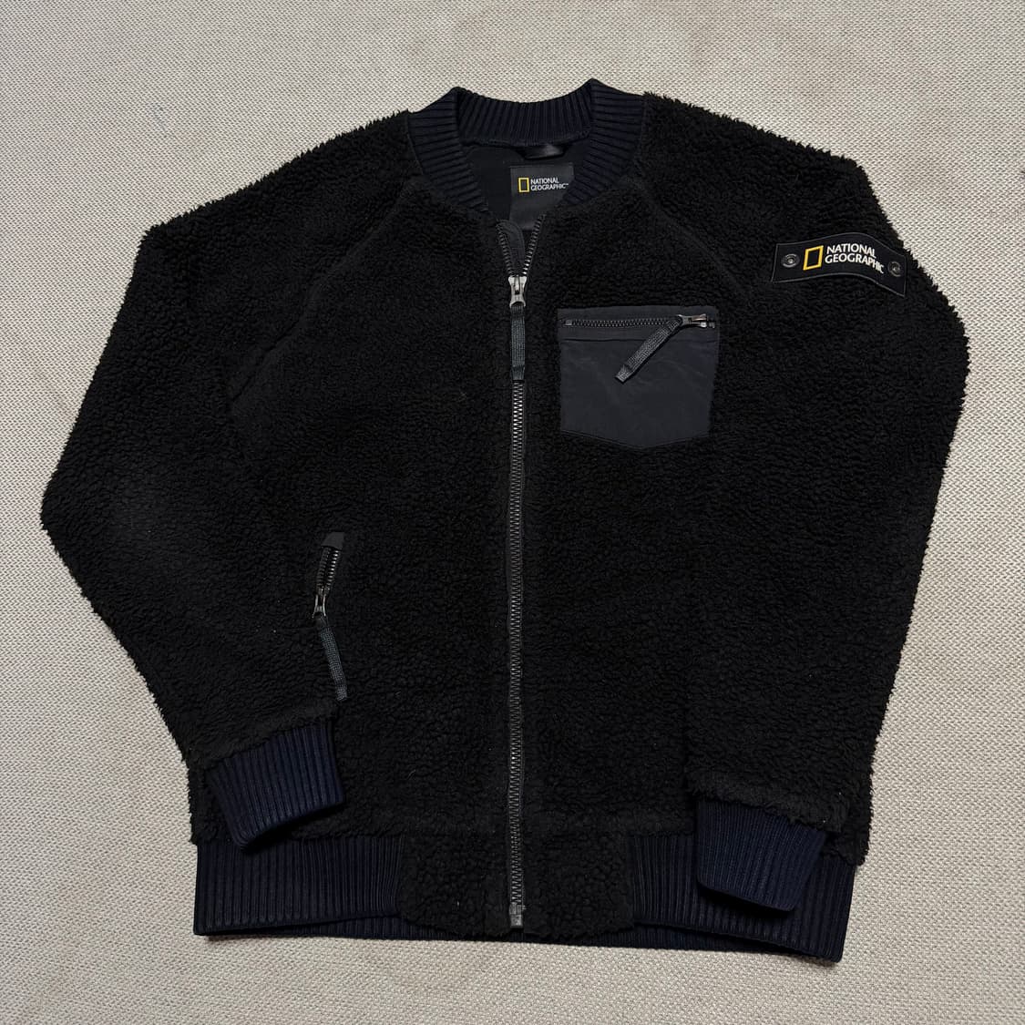 내셔널지오그래픽 뽀글이 플리스 자켓 상품이미지1