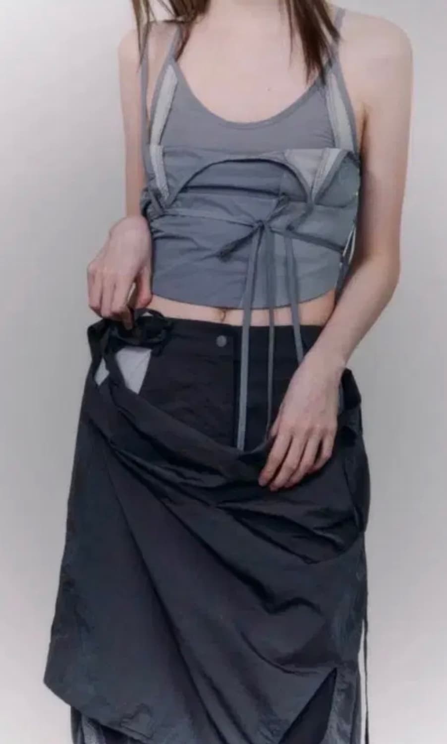 오호스 스트랩 슬리브리스 상품이미지4