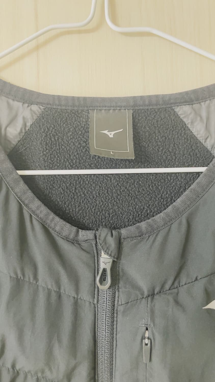 미즈노 기모 하이브리드 러닝 경량 패딩 베스트 조끼 상품이미지5