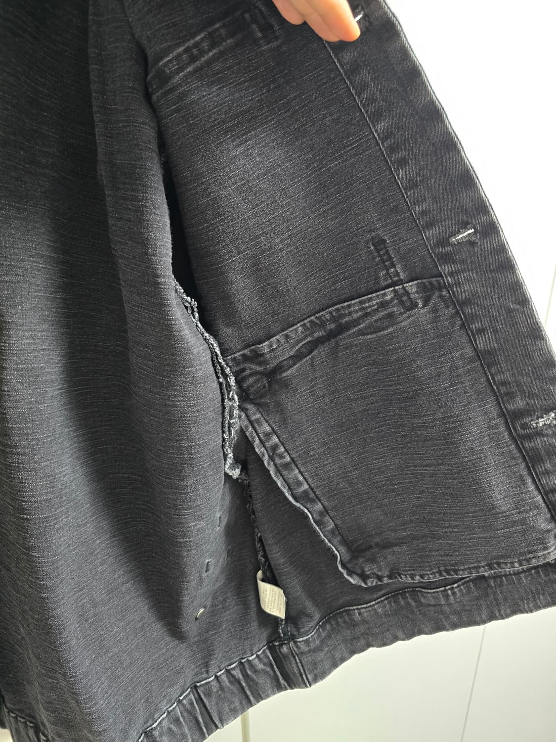 시스템옴므 흑청자켓 상품이미지2