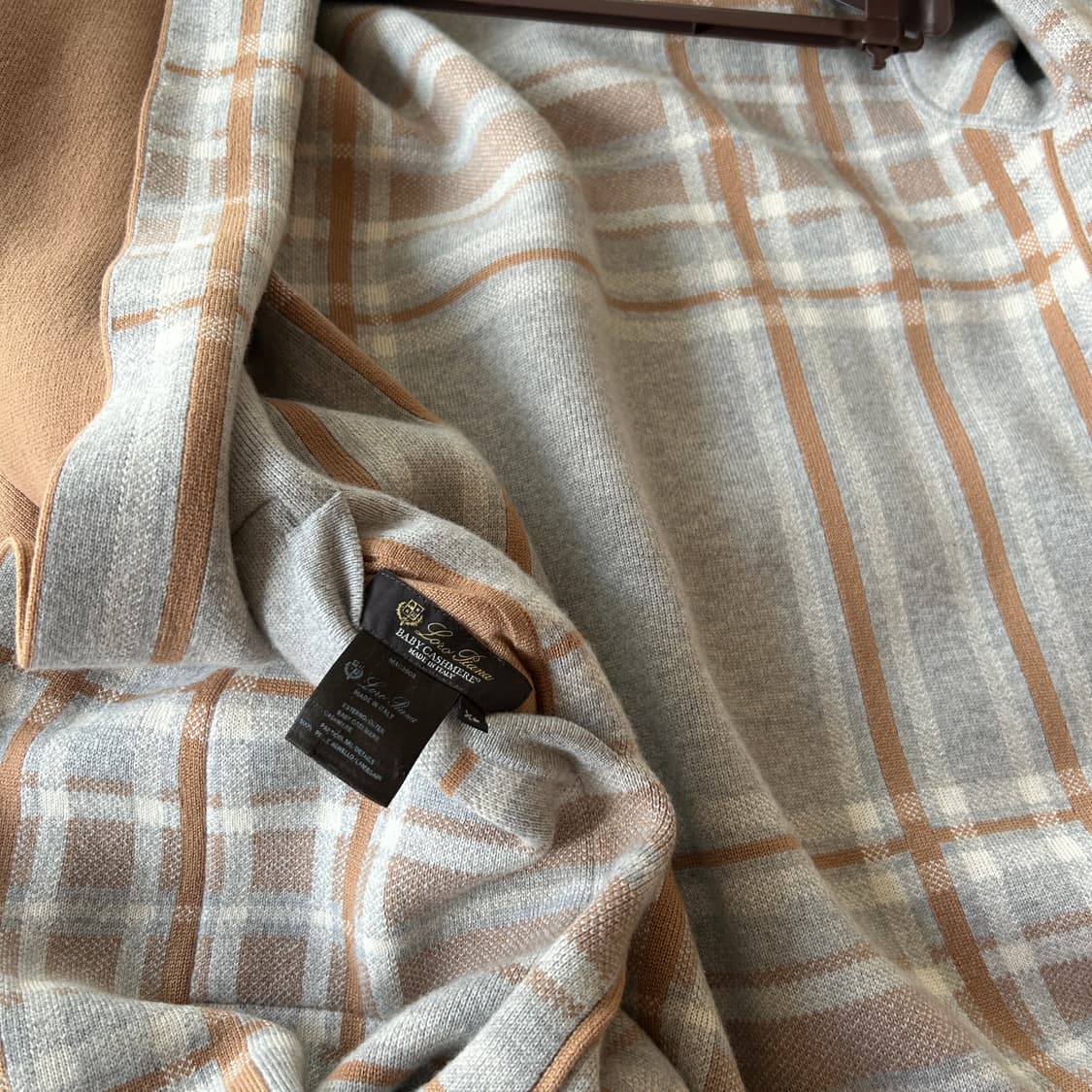 로로피아나 베이비캐시미어 웹 코트 상품이미지7