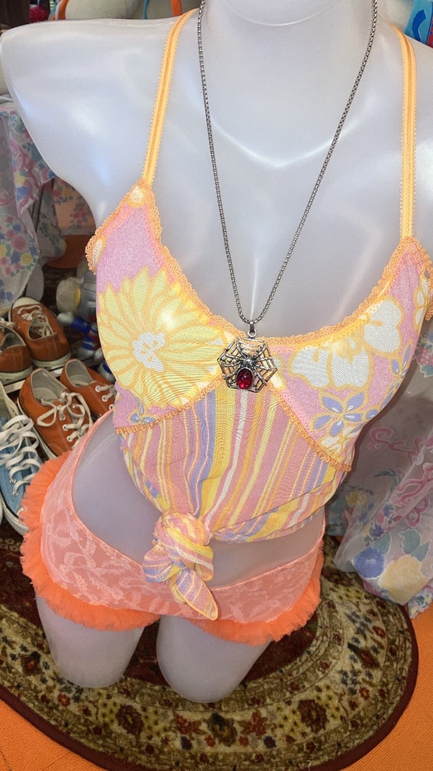 red spider necklace 상품이미지2