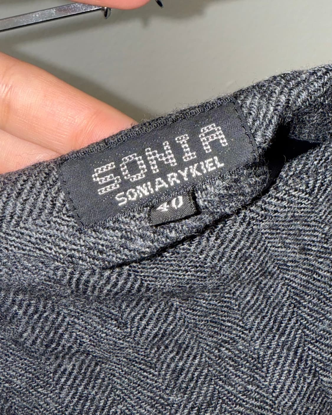 Sonia rykiel 코사지 울 스커트 상품이미지8