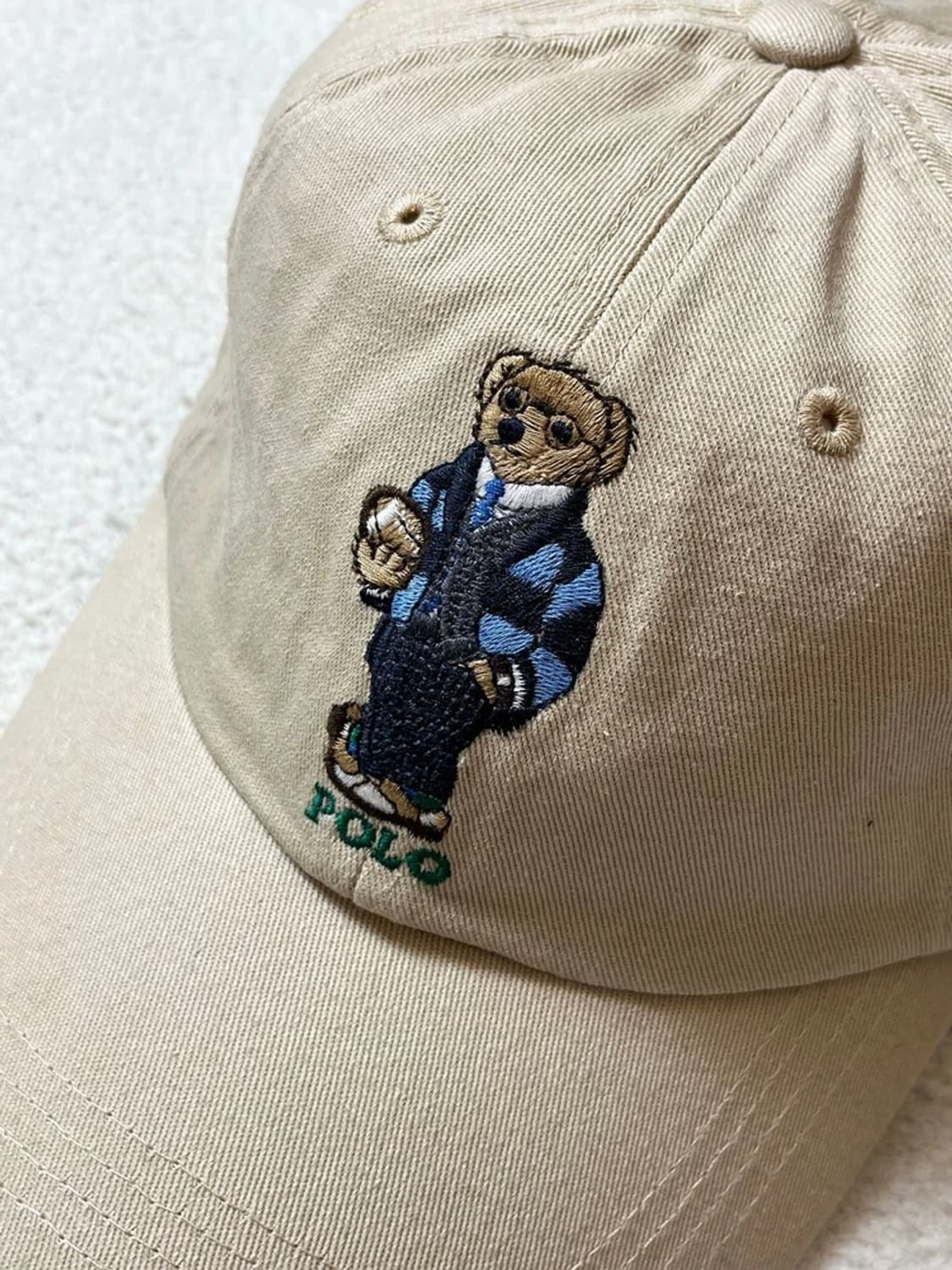 폴로 랄프로렌 베어 자수 로고 볼캡 모자 A1828 상품이미지3