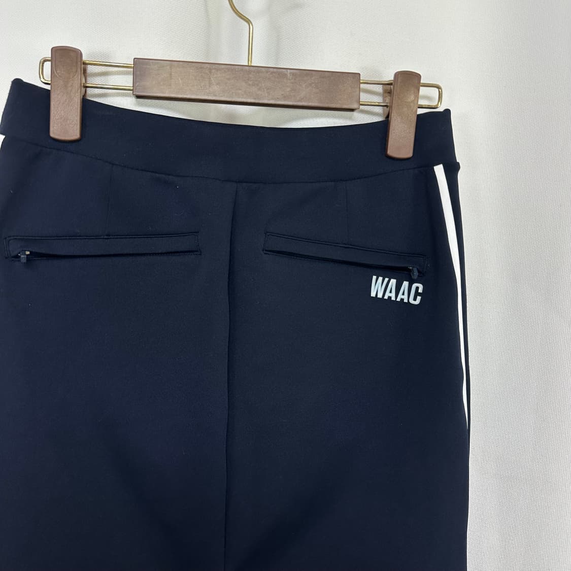   WAAC 왁 여자 밴딩스판 스커트치마 네이비 2 (26-27인치정도) 상품이미지6