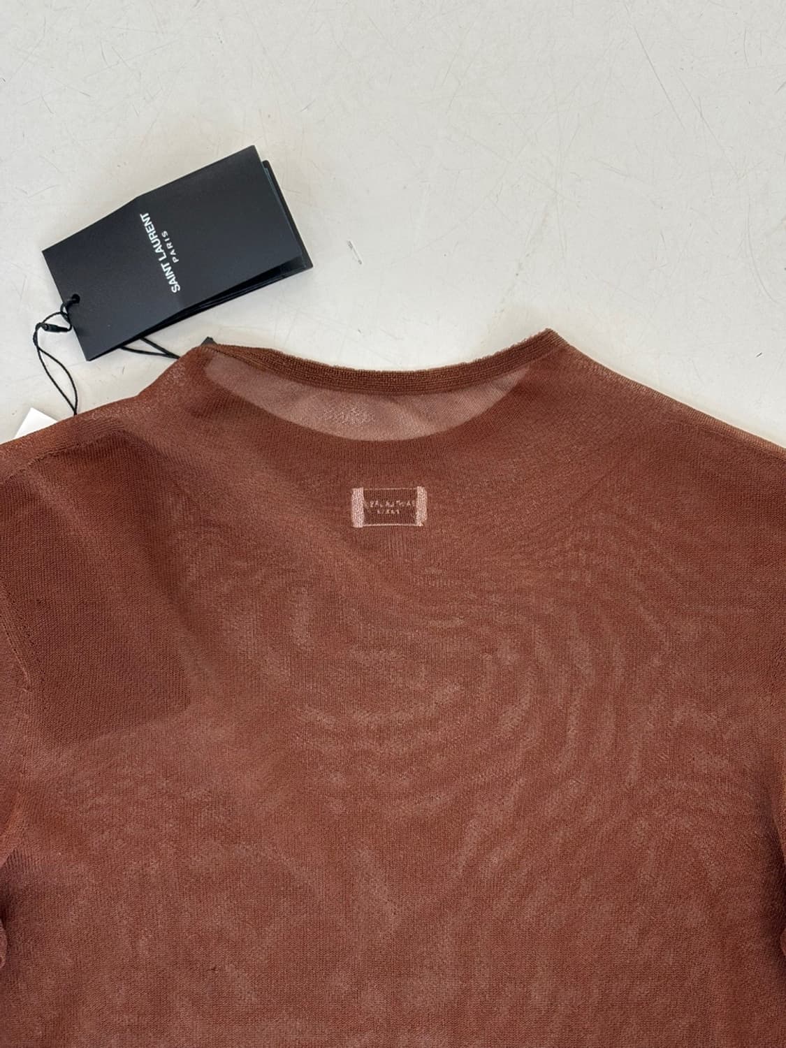 (New)Saint Lauren Silk See-through 상품이미지7