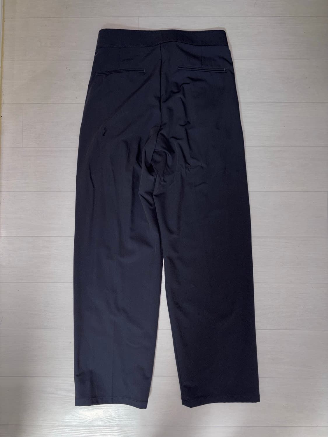 그레이색 와이드 슬랙스 상품이미지2