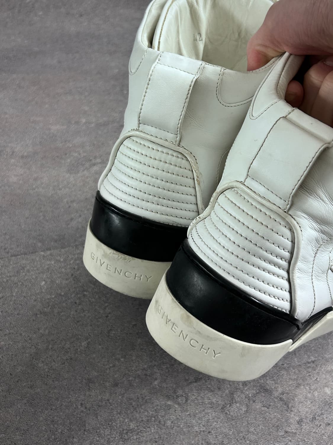 지방시 타이슨 하이탑 블랙&화이트 상품이미지6