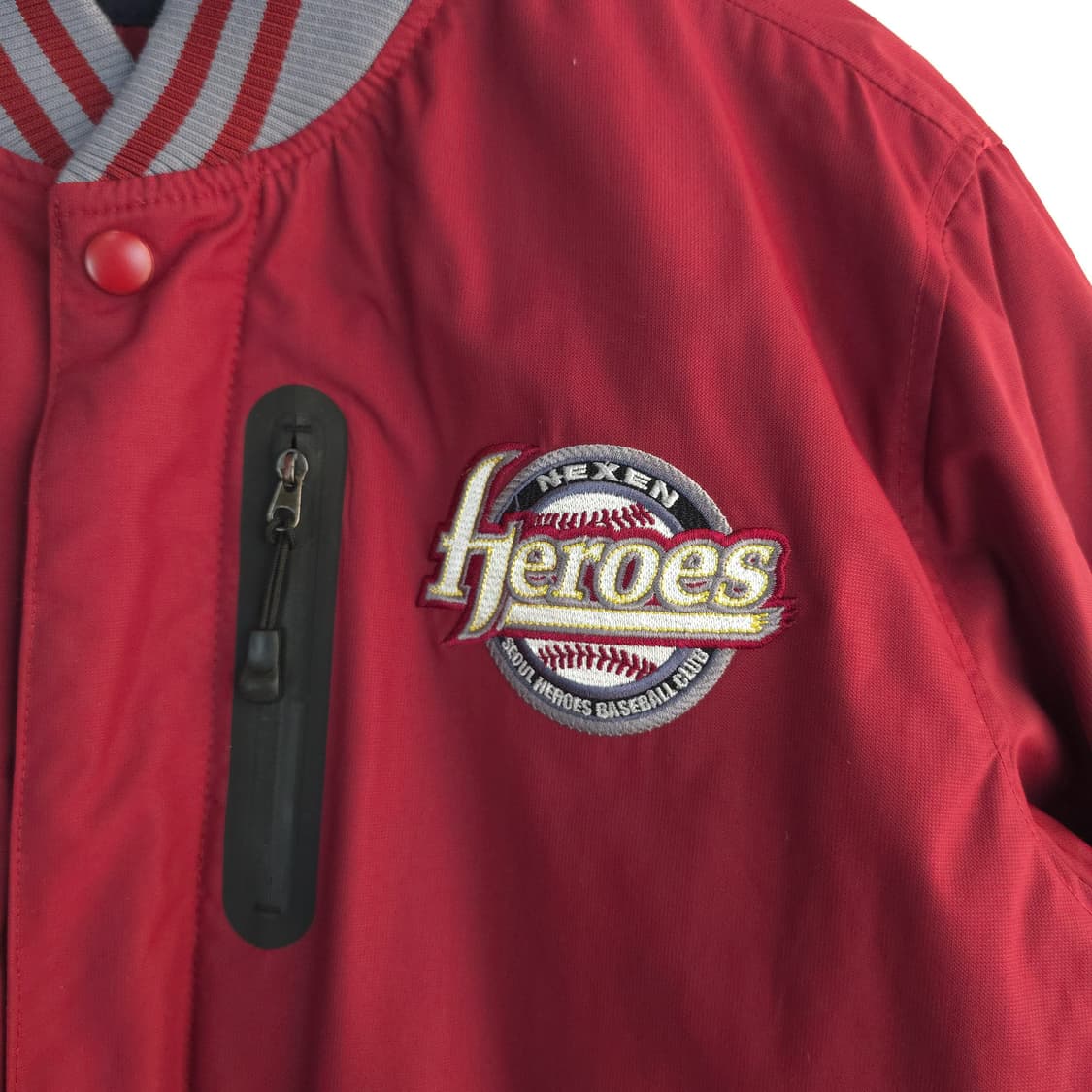 넥센 히어로즈 WEFAN 덕아웃 자켓 야구점퍼 XL 상품이미지3