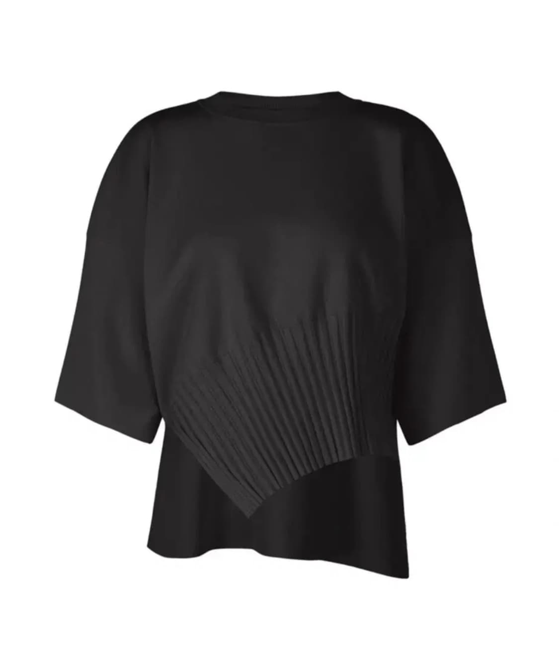 이세이미야케 lithe 니트 블랙탑 새제품 상품이미지1