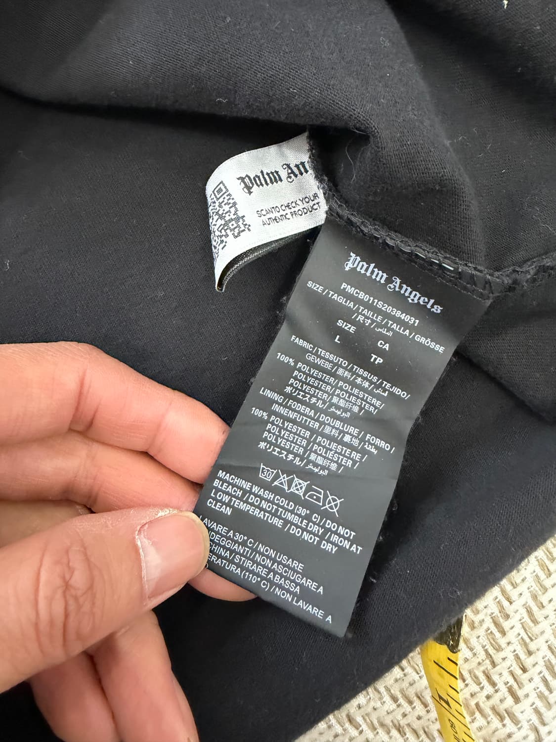 정품) 팜엔젤스 백로고 샤크 반팔 티셔츠 L 상품이미지8