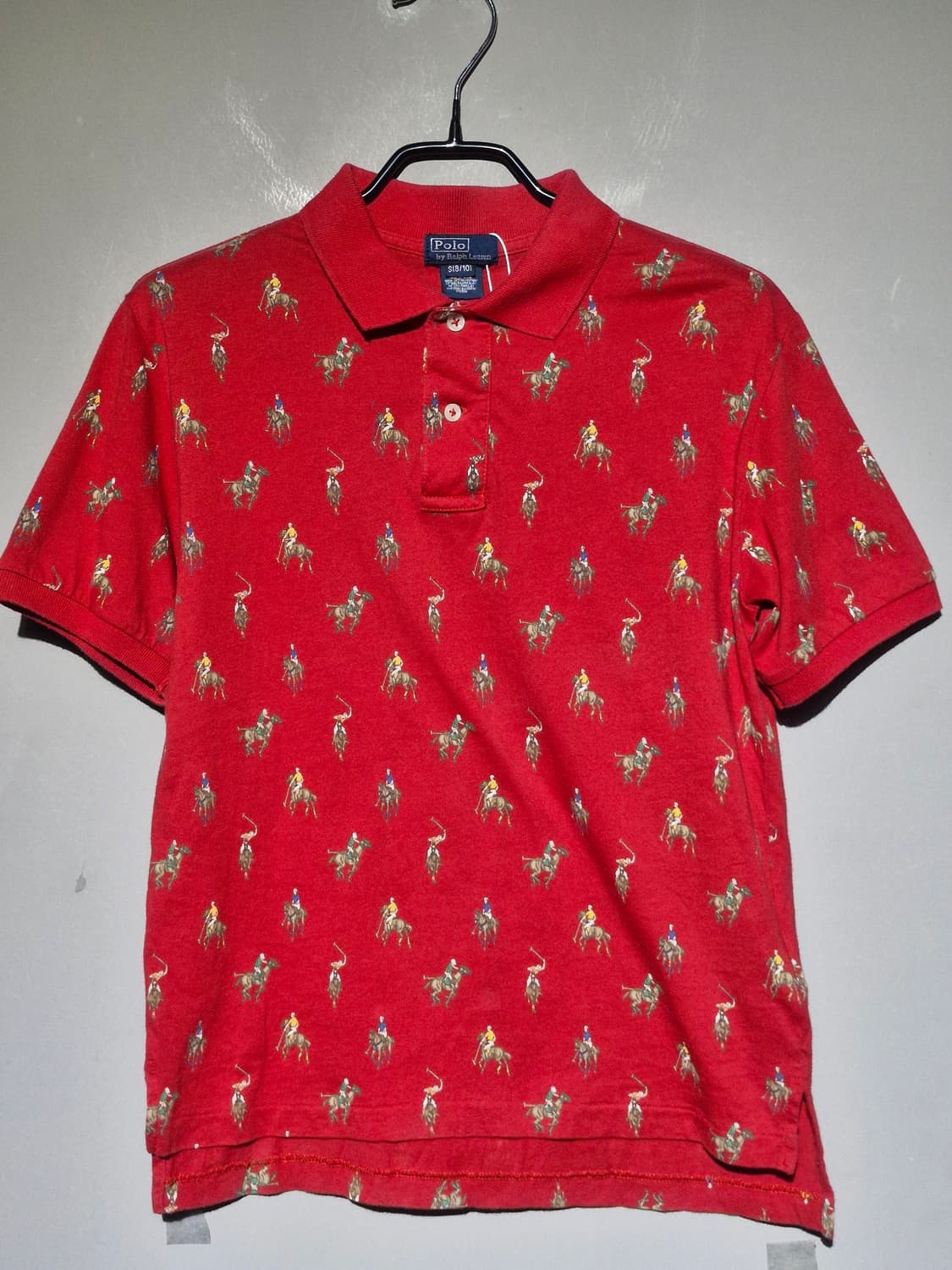 POLO RALPH LAUREN 올오버 폴로 패턴 PK 티셔츠 상품이미지2