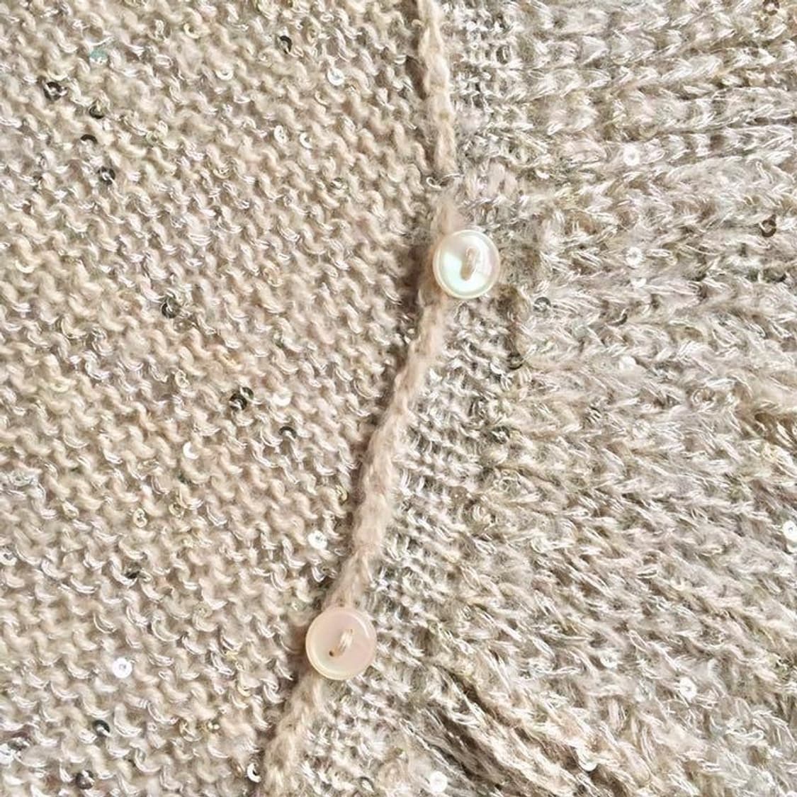 세실맥비 글리터 스팽글 프릴 러플 니트 가디건 갸루 y2k 상품이미지3