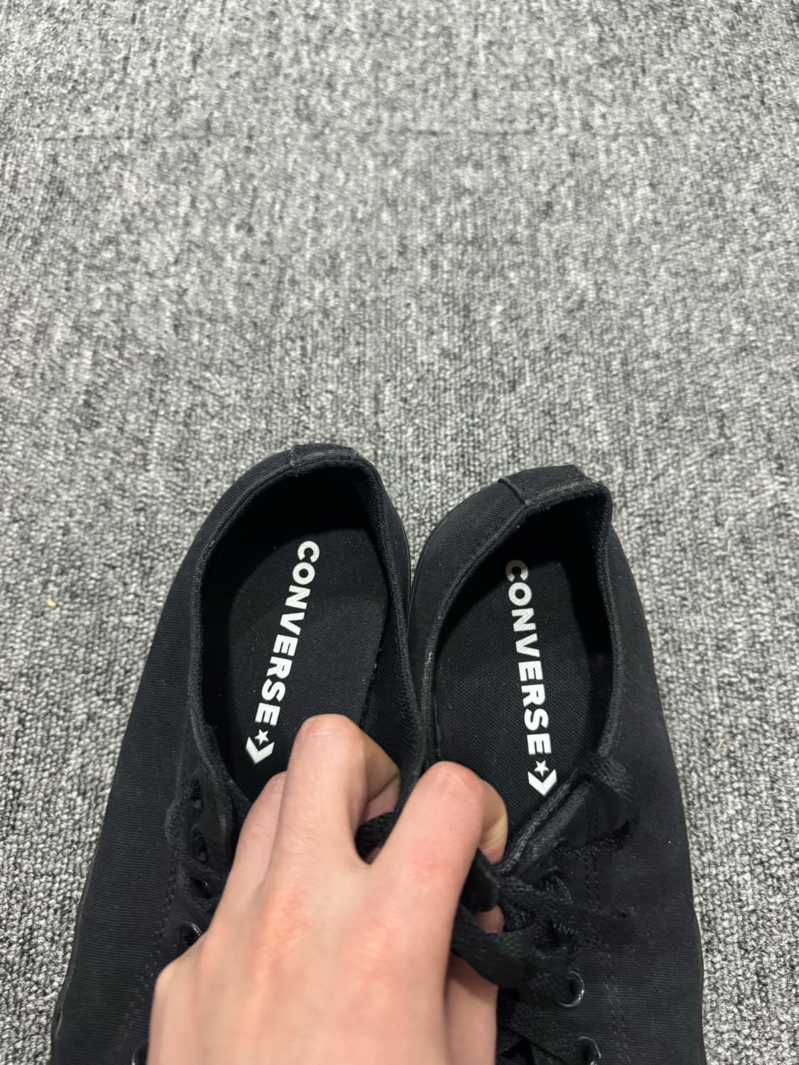 컨버스 척테일러 올스타 클래식 블랙 285 상품이미지5