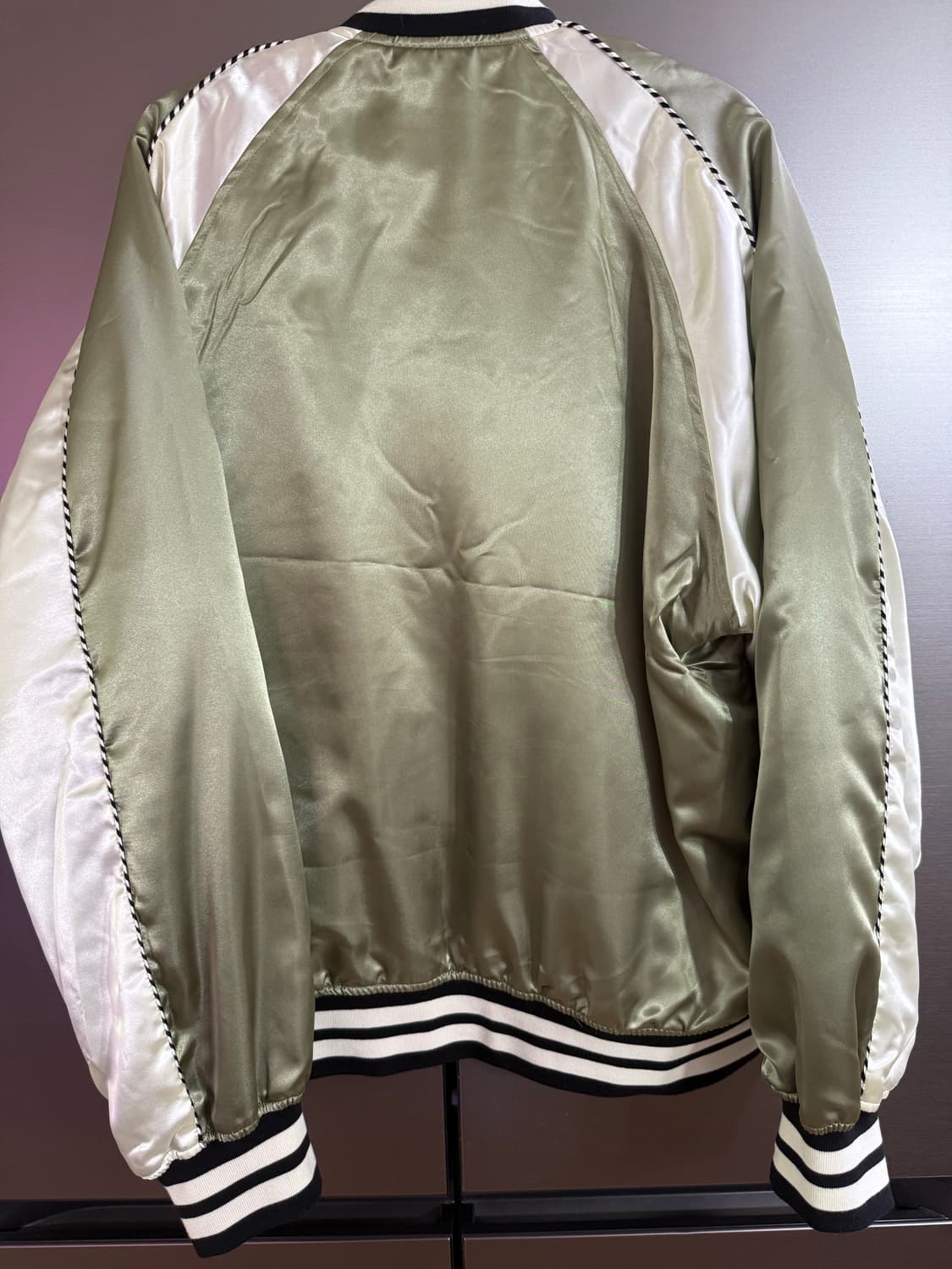 위캔더스 SOUVENIR JACKET 그린 L 상품이미지4