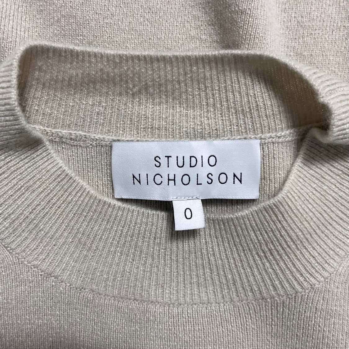 스튜디오니콜슨 Garde 울 캐시미어 니트 상품이미지7