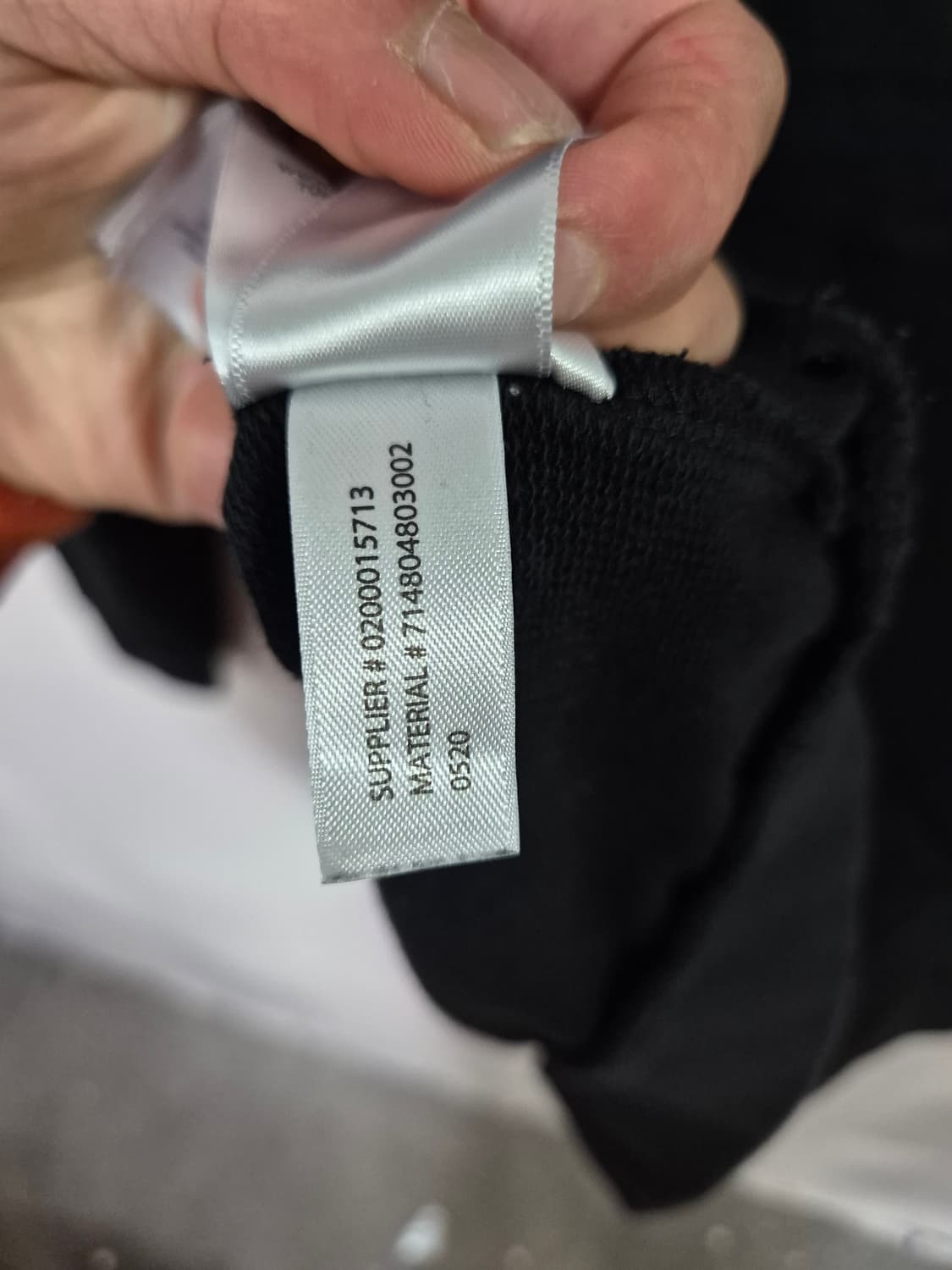 폴로 하단 텍스트로고 블랙 맨투맨 상품이미지8