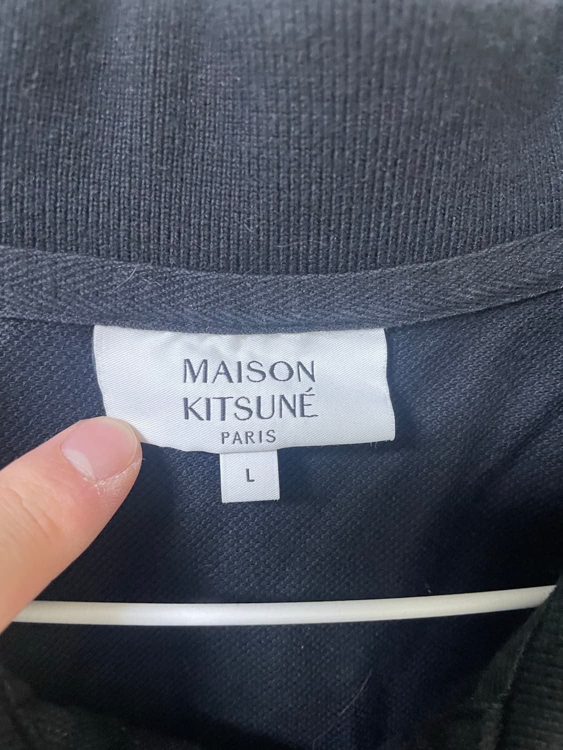 메종키츠네 반팔카라티 상품이미지2