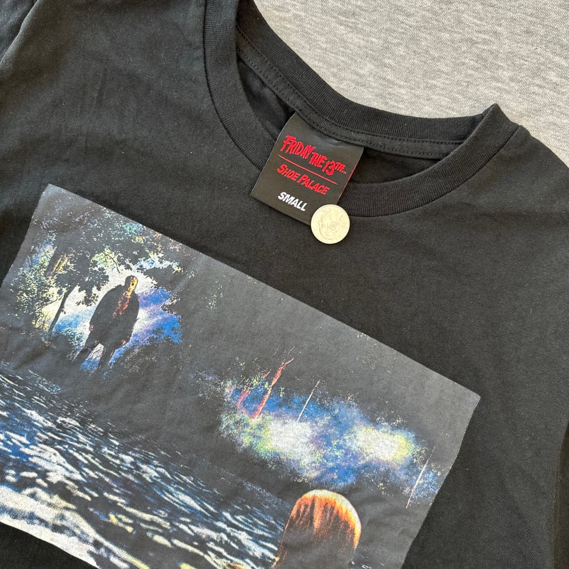 [S] 슈 팰리스 x 13일의 금요일 제이슨 콜라보 할로윈 티셔츠 상품이미지3