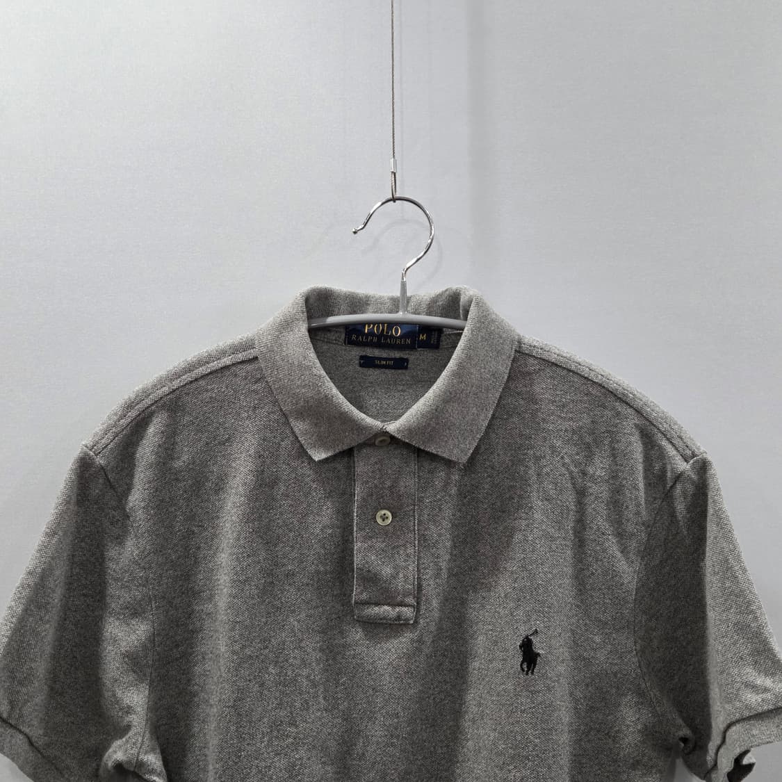 폴로랄프로렌 피케 카라 반팔티 그레이 M  상품이미지2