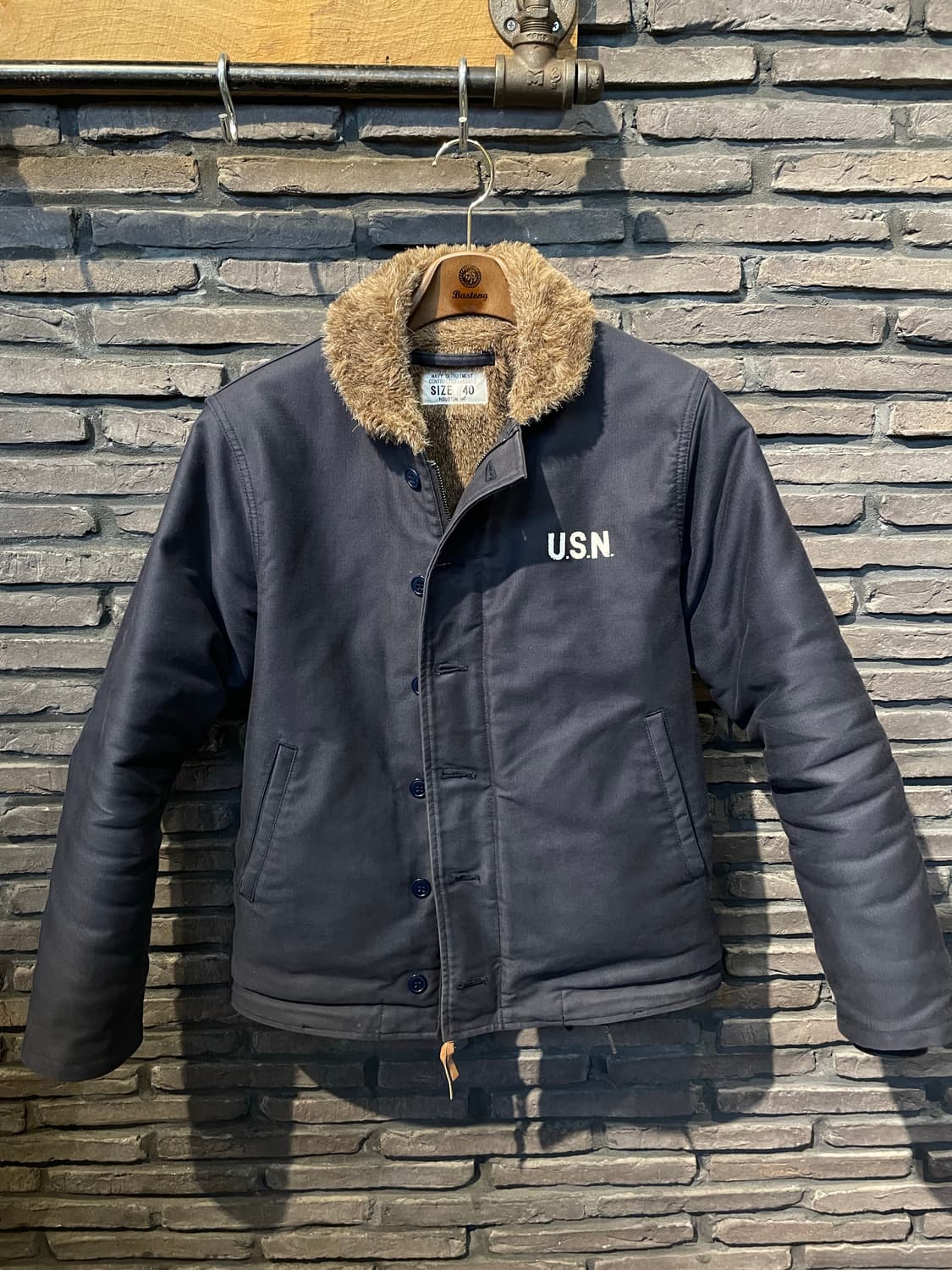 휴스턴 (Huston) N-1 덱자켓 스탠실 버전 40sz 상품이미지1