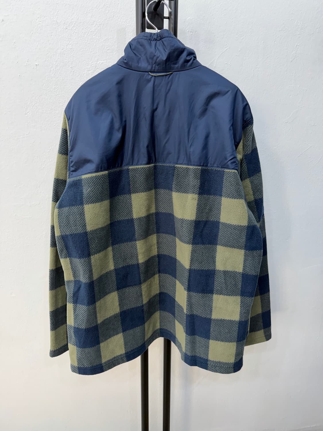 정품) 콜롬비아 체크 플리스 후리스자켓 XL 상품이미지4