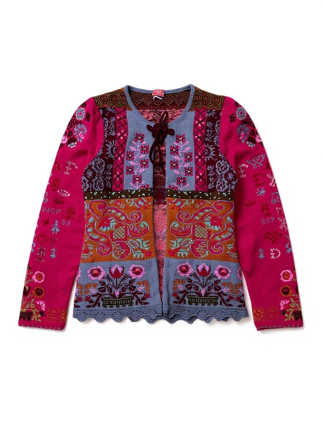 오일릴리(Oilily) 에스닉 니트 가디건 상품이미지1