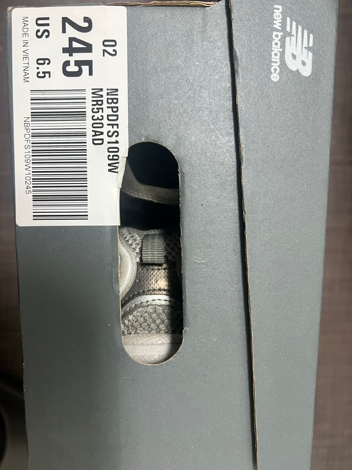 뉴발란스 530 실버 사이즈 245 상품이미지5