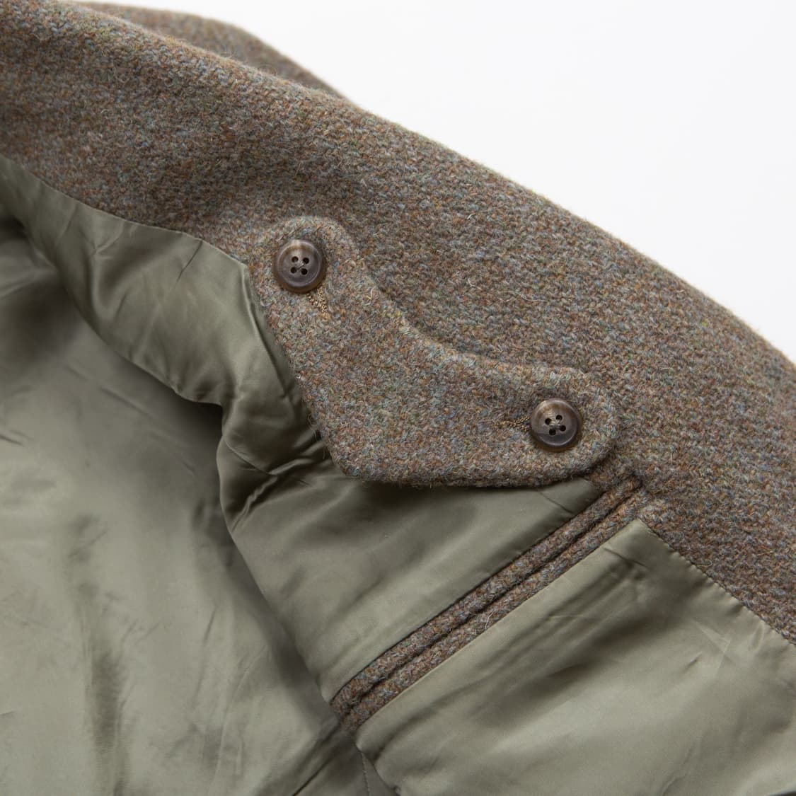 80s 폴로 랄프로렌 울 트위드 블레이저 USA made 상품이미지8