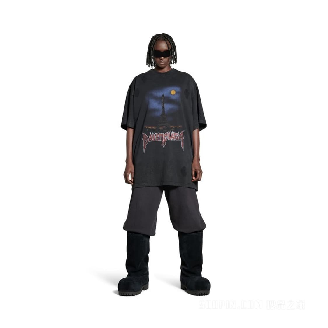 발렌시아가 파리문 더블프론트 반팔 티셔츠 상품이미지8