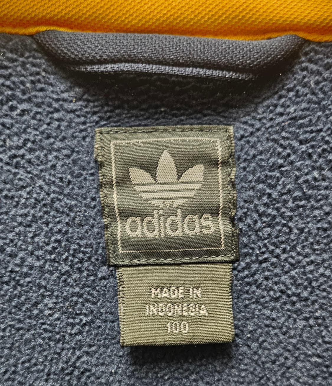 (100)L☆초대장급☆아디다스 오리지널 씨펠드 [네이비옐로우] 트랙탑져지 상품이미지2