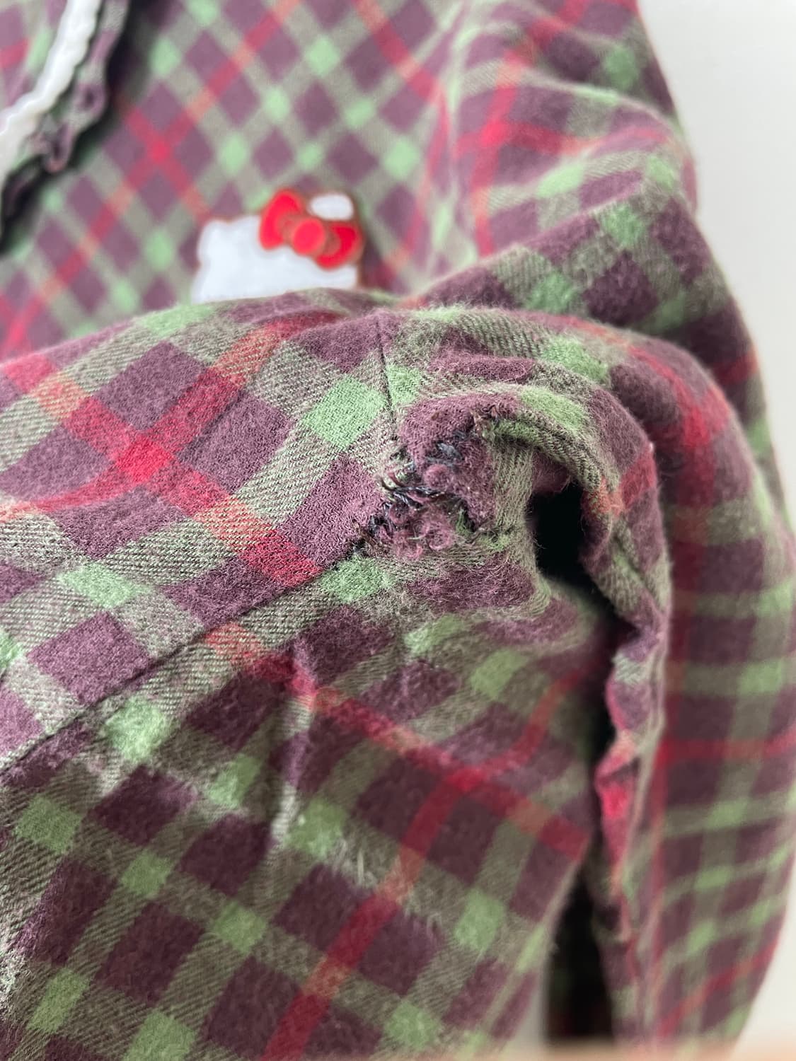 헬로우 키티 코튼 블라우스 Free - S20  상품이미지6