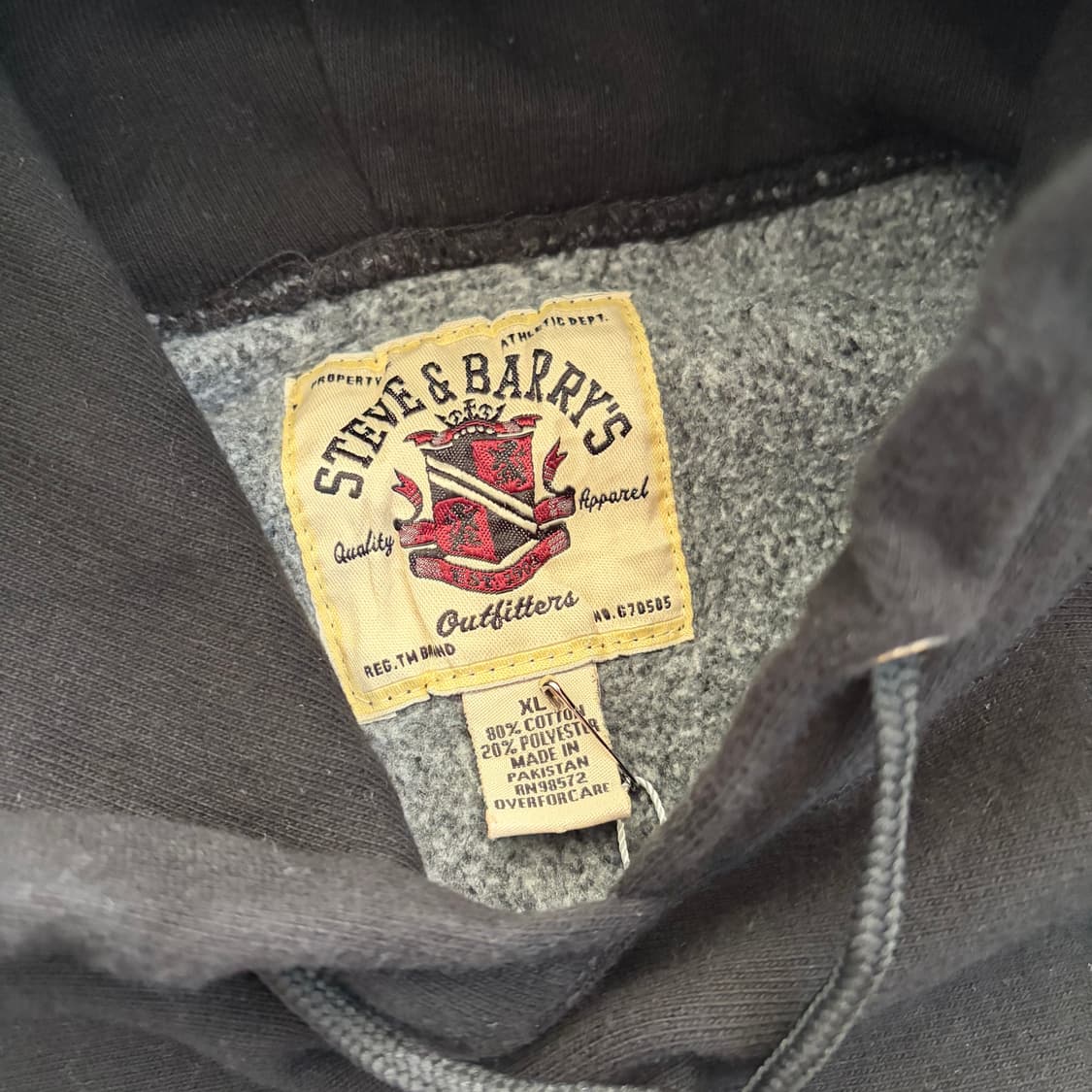 US ARMY Steve Barrys 빈티지 헤비 후드티 XL 상품이미지5