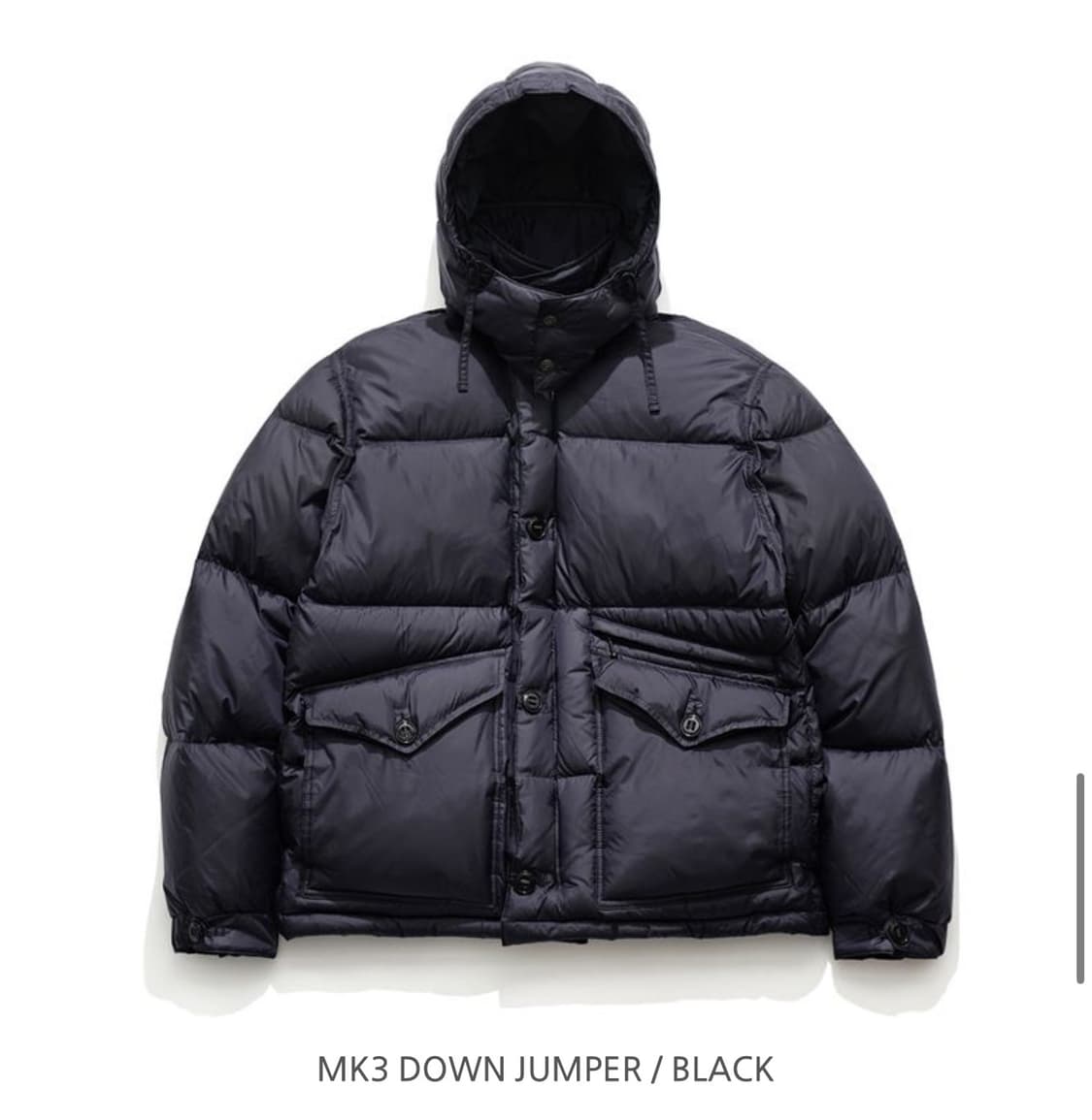 이스트로그 MK3 패딩 블랙 미디움 상품이미지1