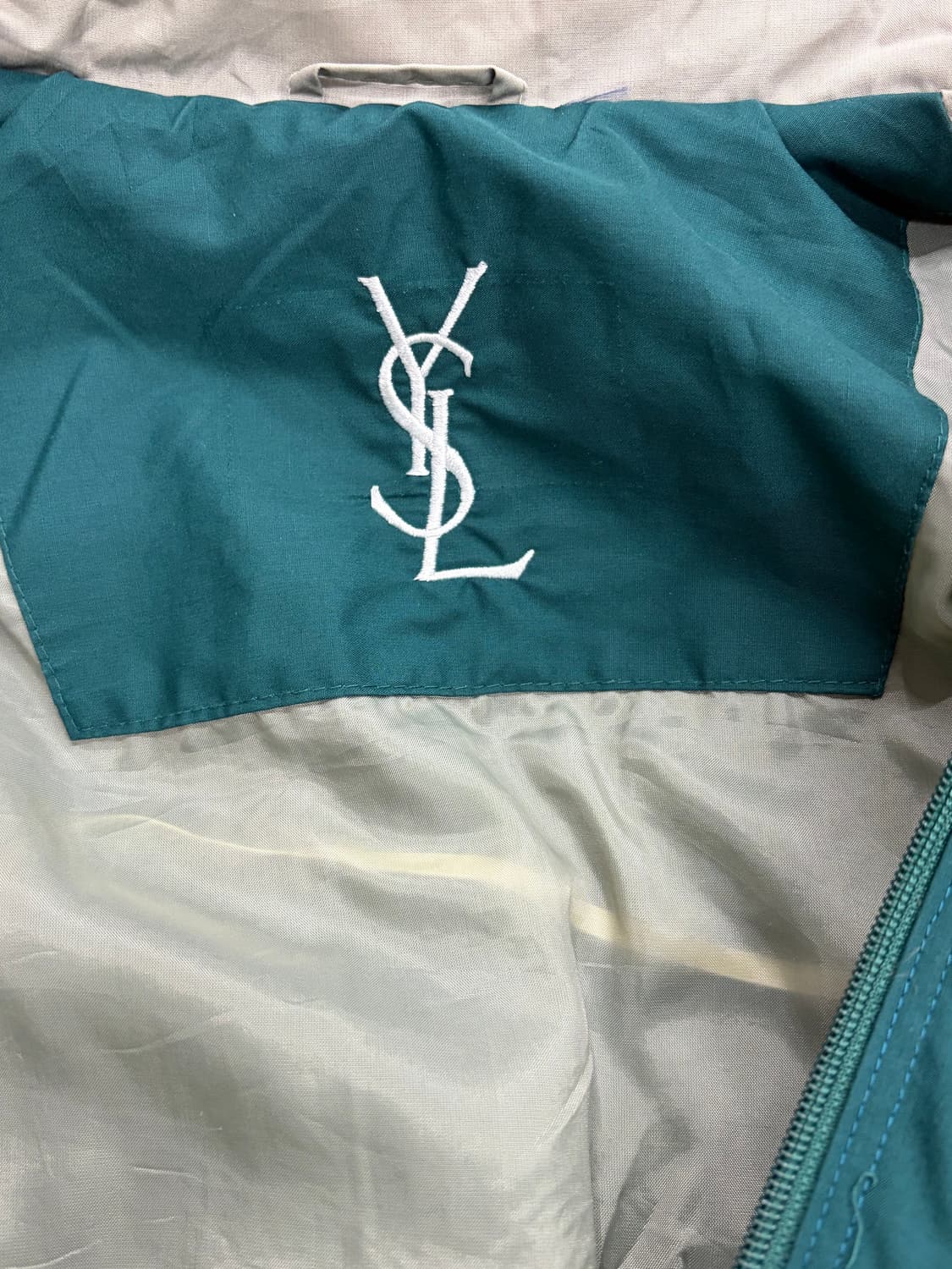 YSL 입생로랑 그린색 바람막이 자켓 상품이미지6