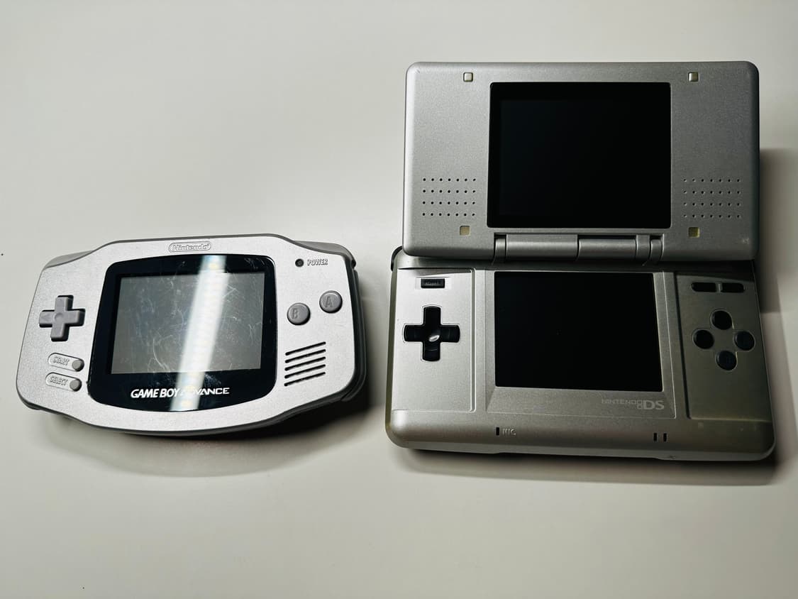 닌텐도 GBA 게임보이 어드밴스 메탈릭 실버 본체 + 서비스 알팩 판매 상품이미지10