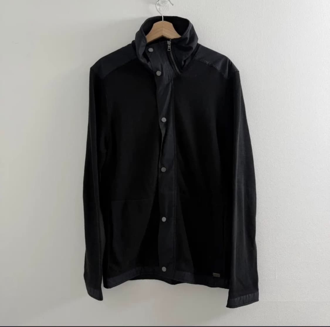 아르마니 익스체인지 사선집업 풀집 가디건 상품이미지1