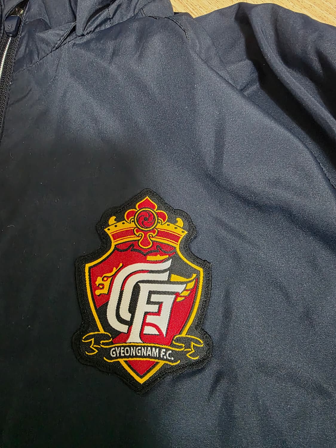 경남FC 험멜 유니폼 자켓 바람막이 XL 상품이미지3