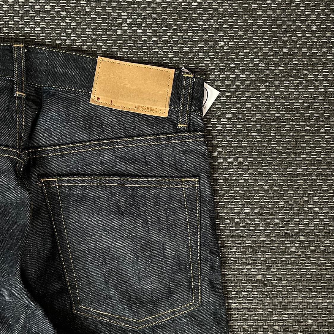유니폼브릿지 셀비지 데님팬츠 M 상품이미지6