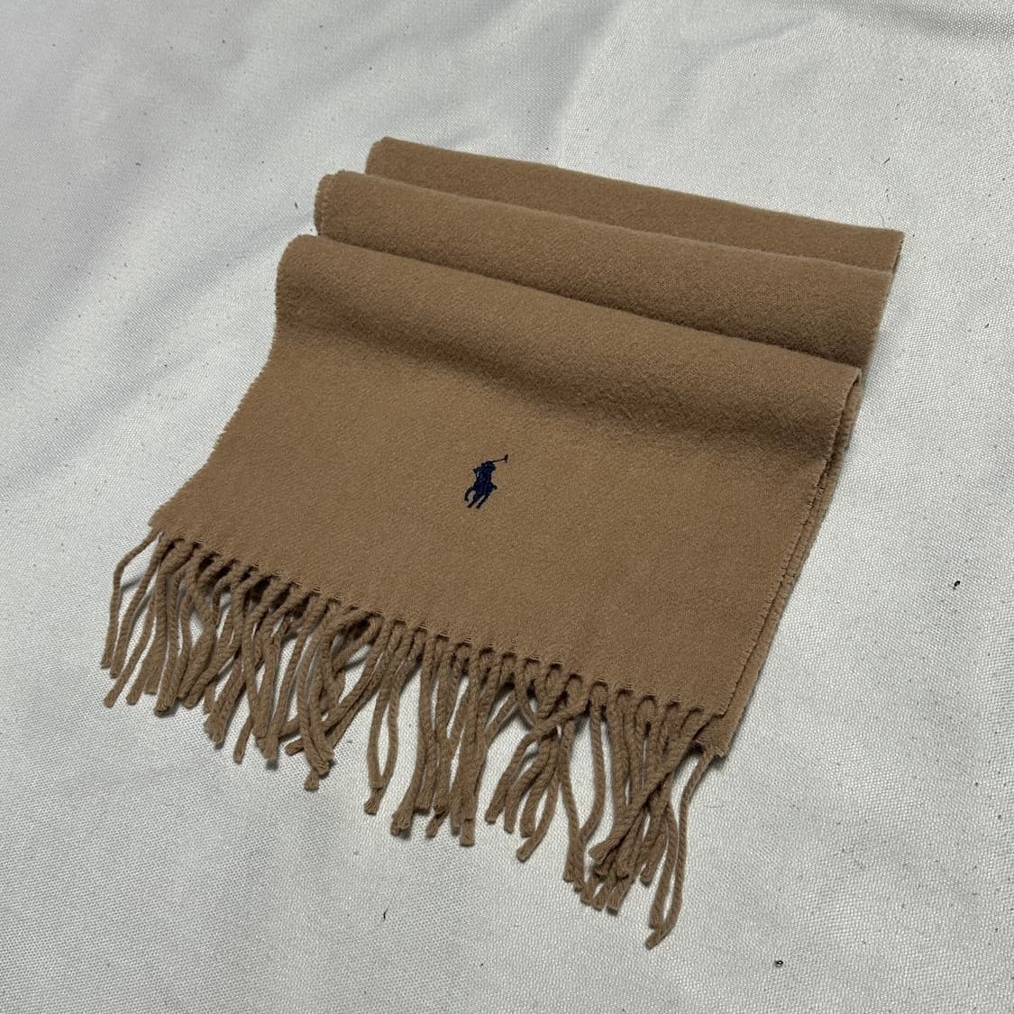 OS 폴로랄프로렌 브라운 울 머플러 상품이미지1