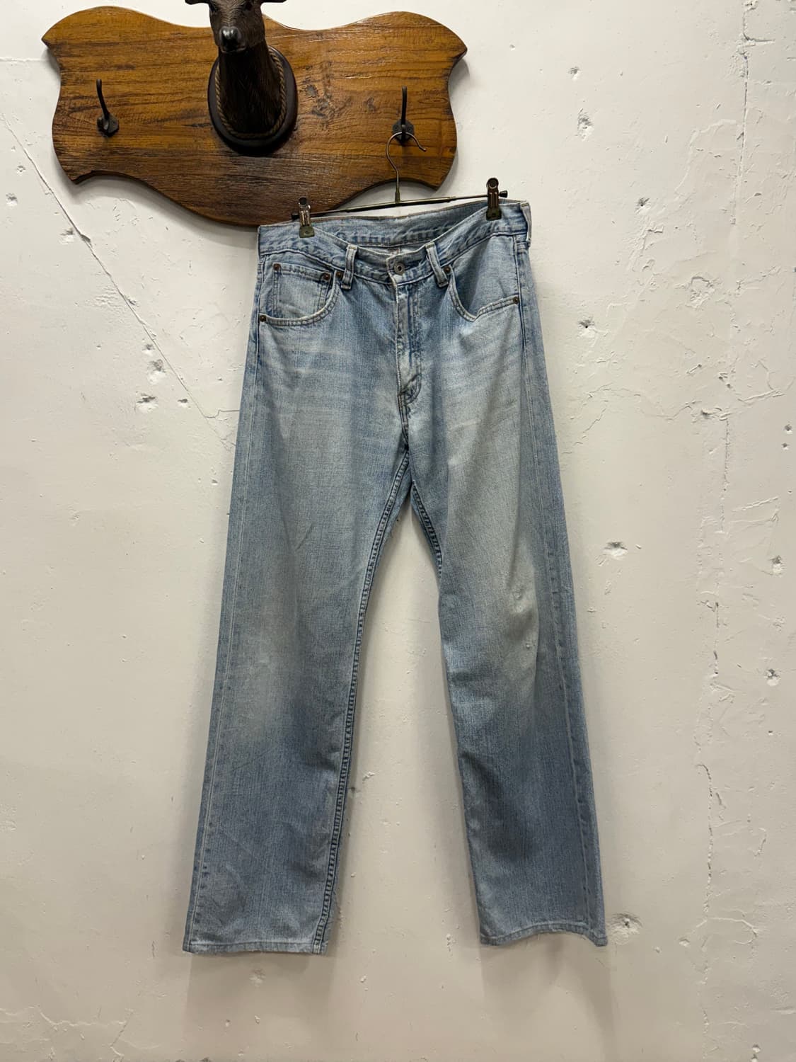 30.5) Levi’s 503 Light Wash Straight Jea 상품이미지5