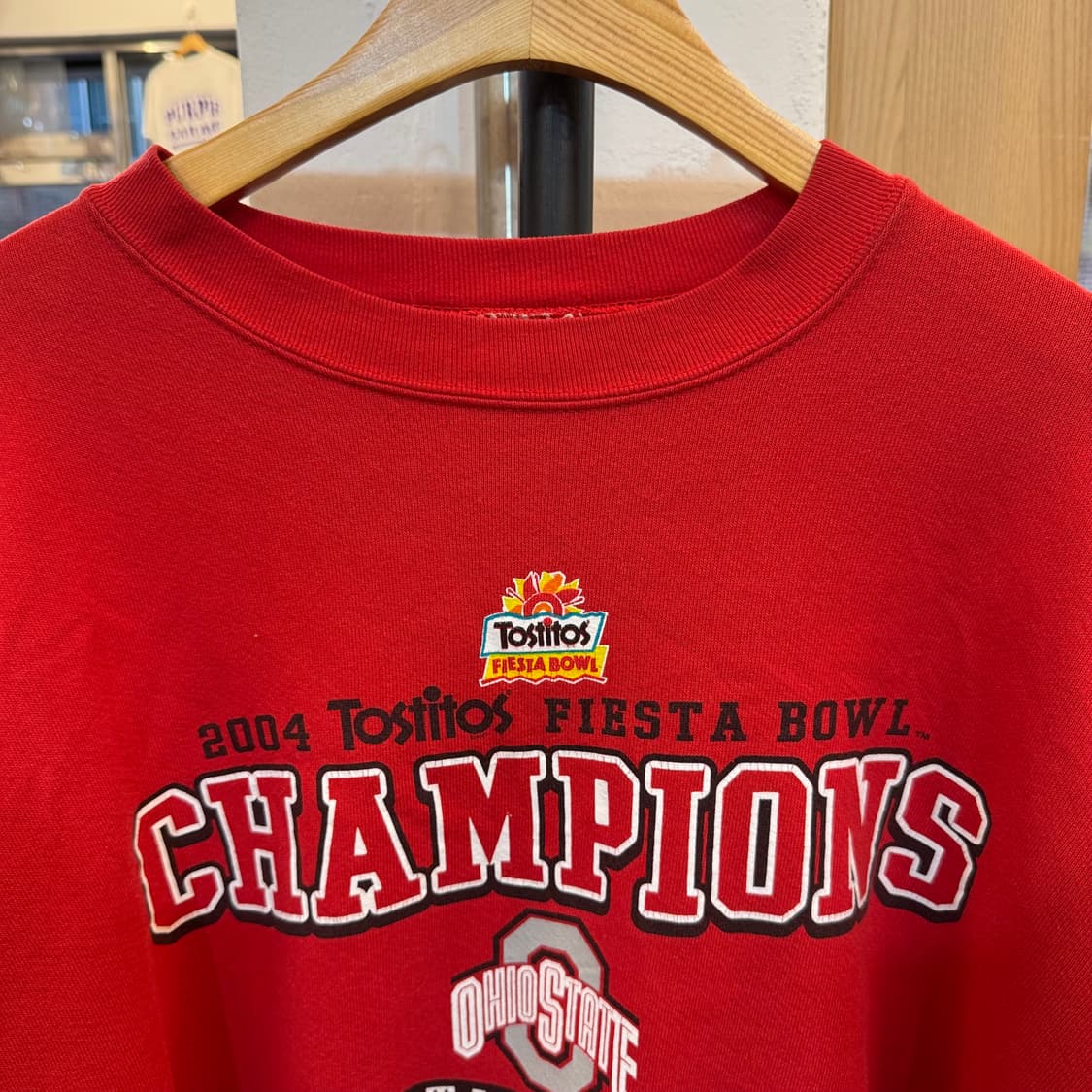 90's Lee 유니버시티 프린팅 스웻셔츠 B68 상품이미지2