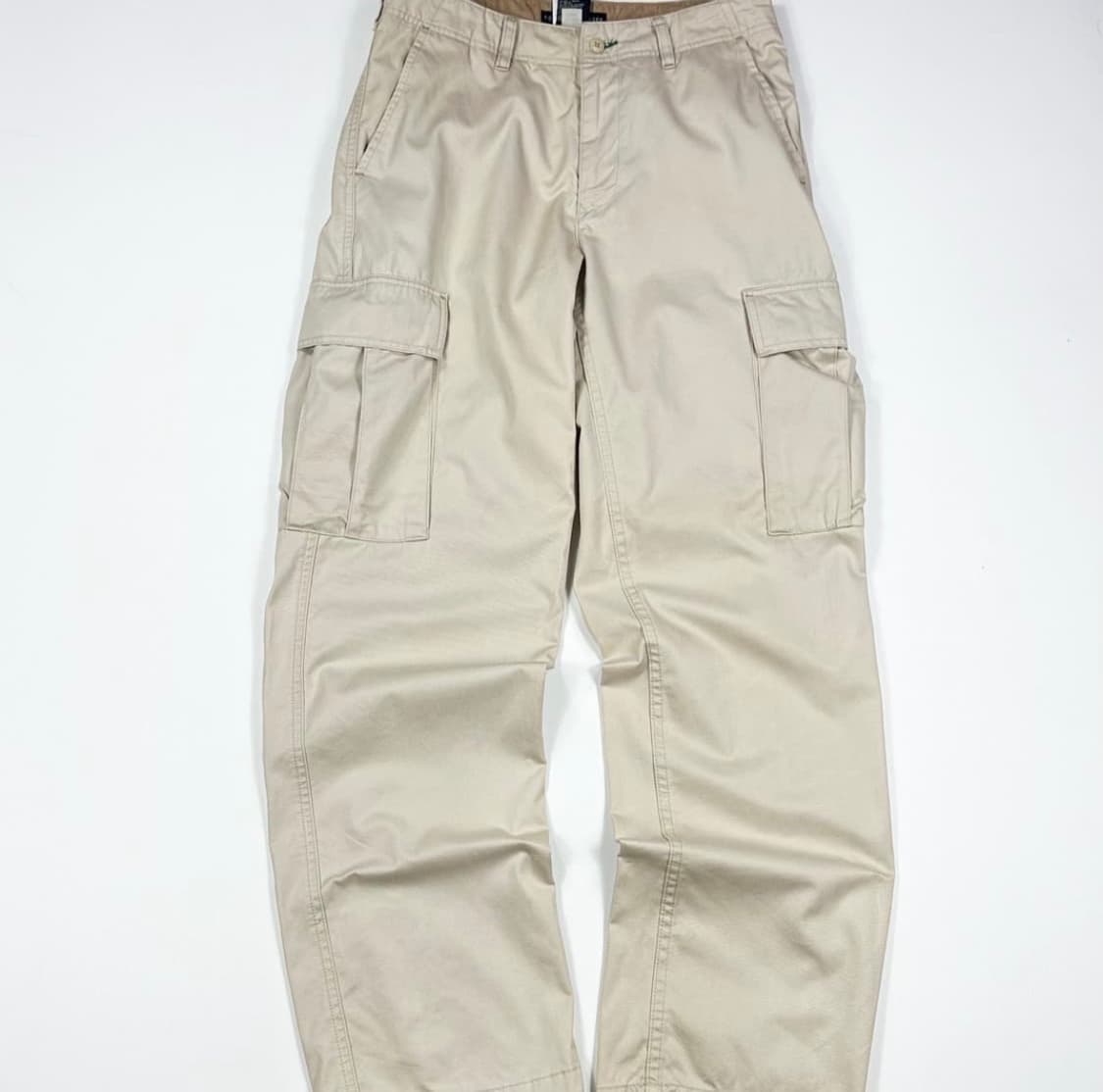 타미힐피거 빈티지 더블포켓 와이드 카고 팬츠 베이지 상품이미지2