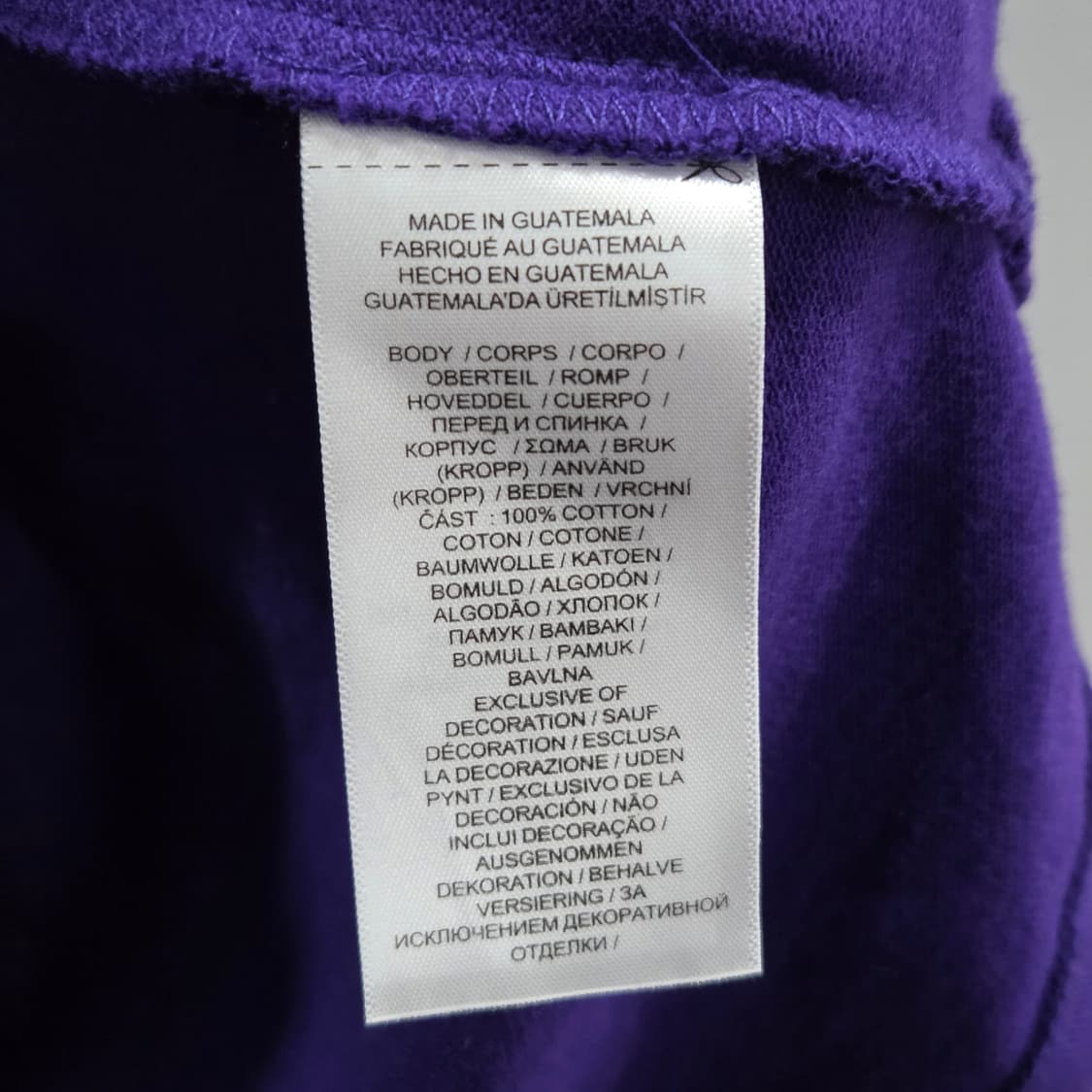 폴로랄프로렌 우먼 피케 카라 반팔티 퍼플 S 상품이미지4