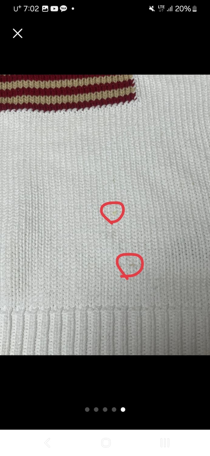 폴로 성조기 니트 걸즈 XL 성인 44-55초반 상품이미지7