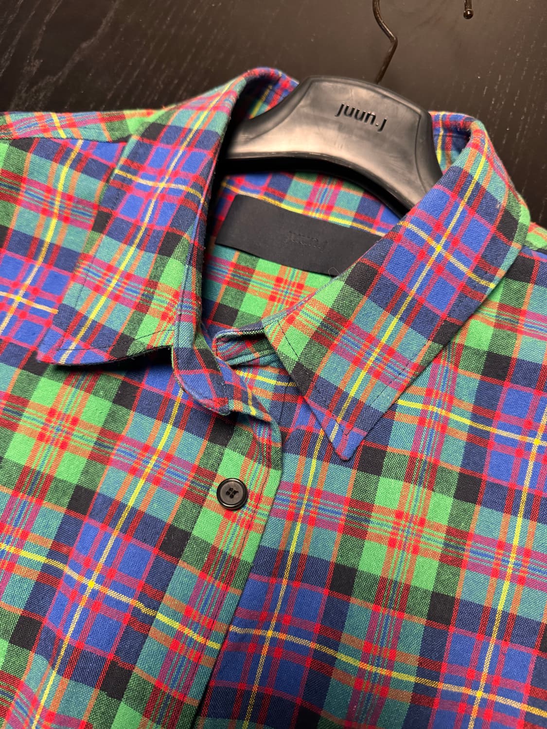 Juun.J [그린블루 루즈핏 클래식 셔츠 50] 상품이미지7