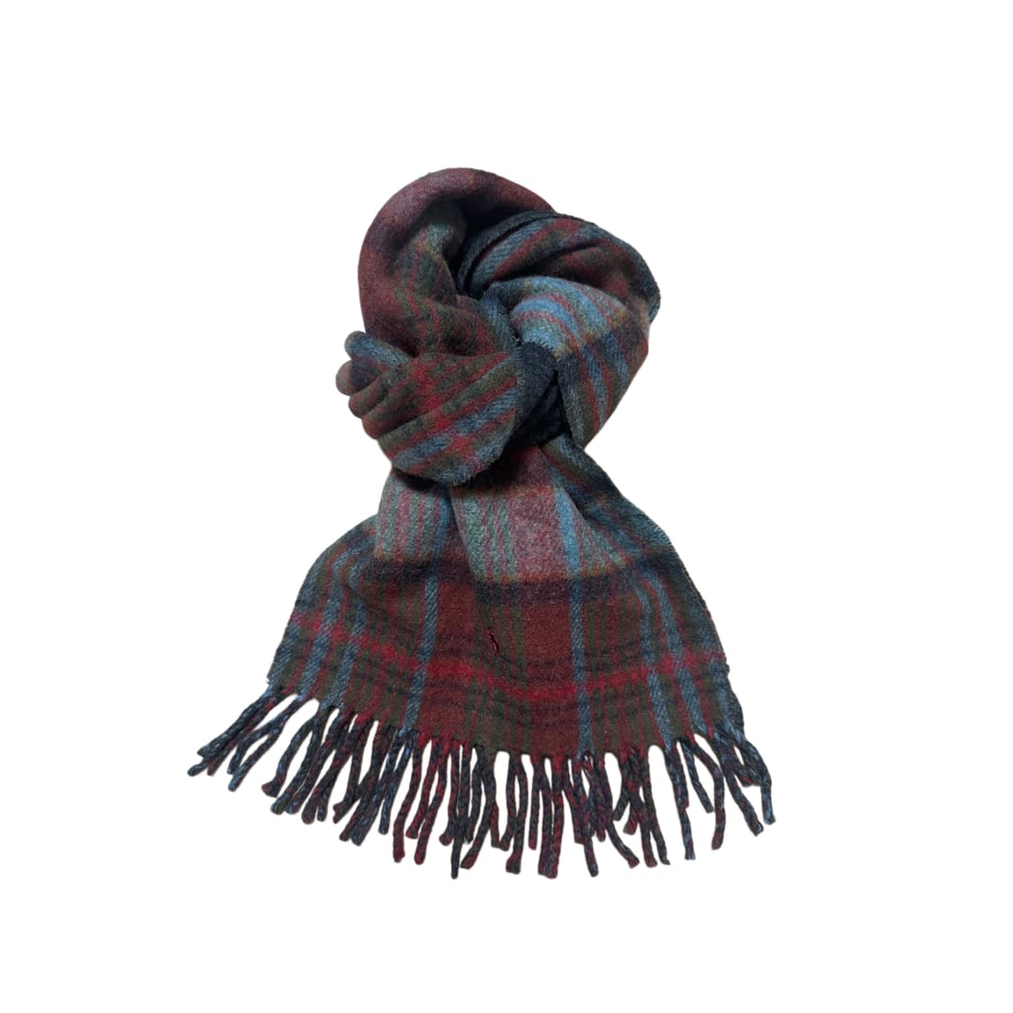 폴로 랄프로렌 램스 울 체크 머플러 목도리 상품이미지1