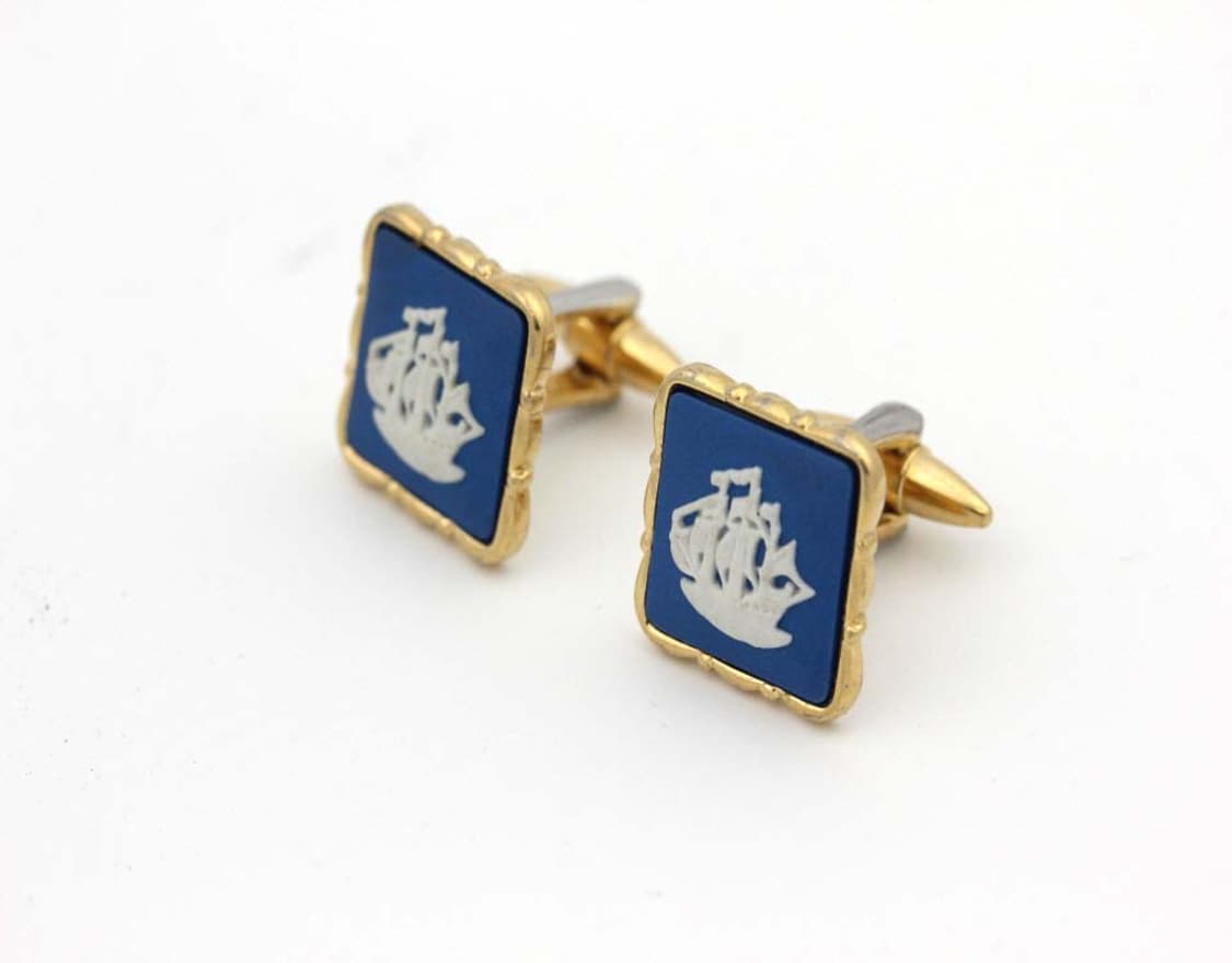 웨지우드 B+등급 남자 명품 커프스 제스퍼 상품이미지3