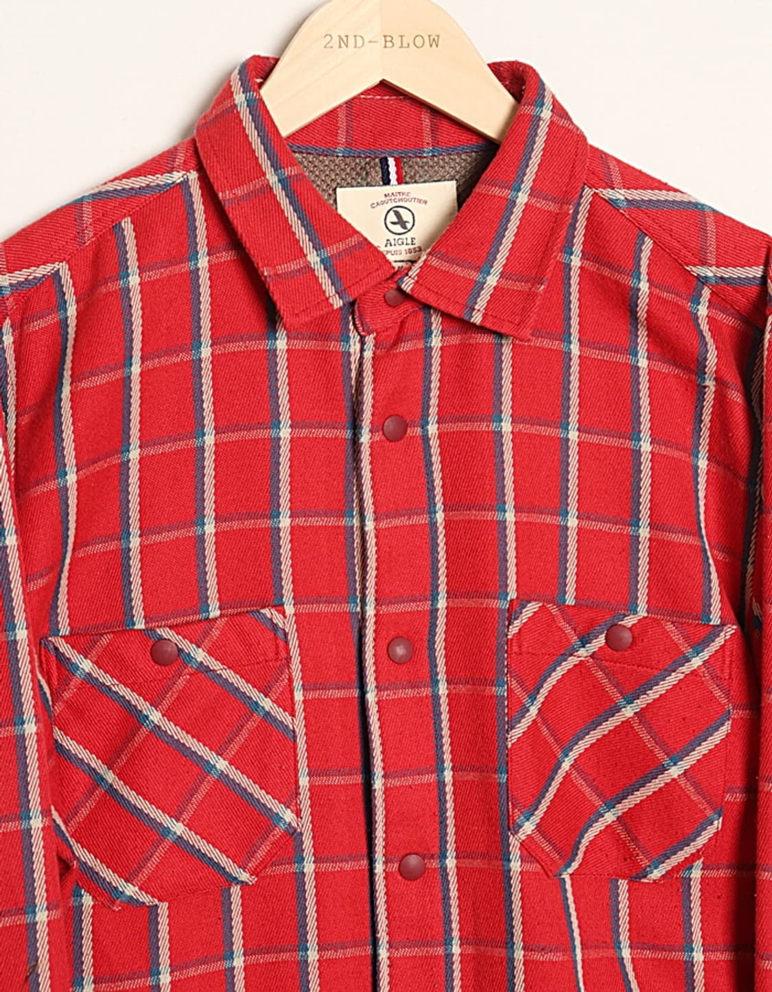 AIGLE Flannel Snap Shirts 상품이미지2